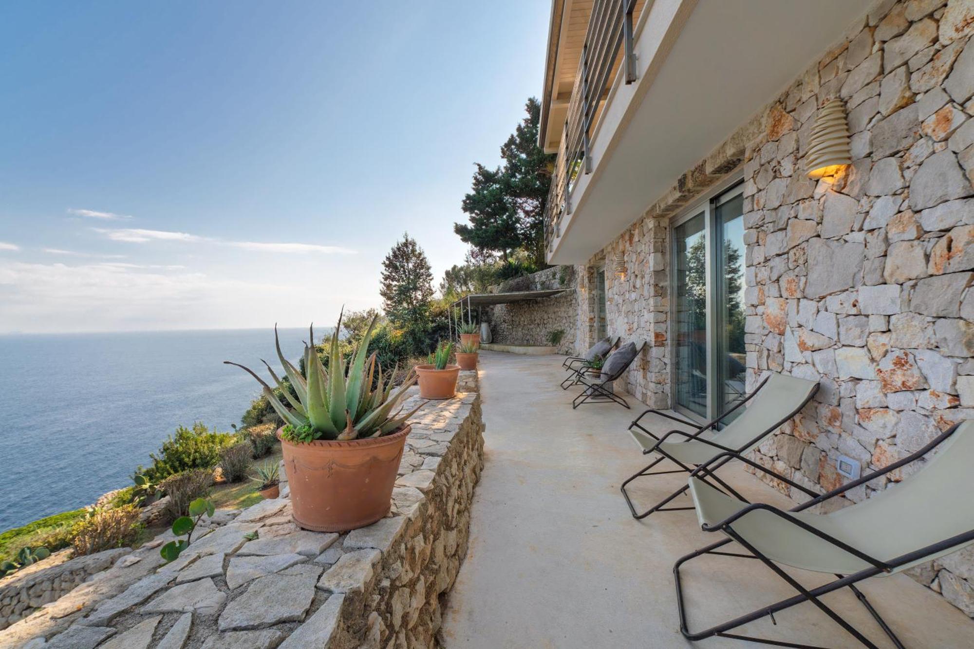 Villa Cliff Gagliano del Capo Luaran gambar