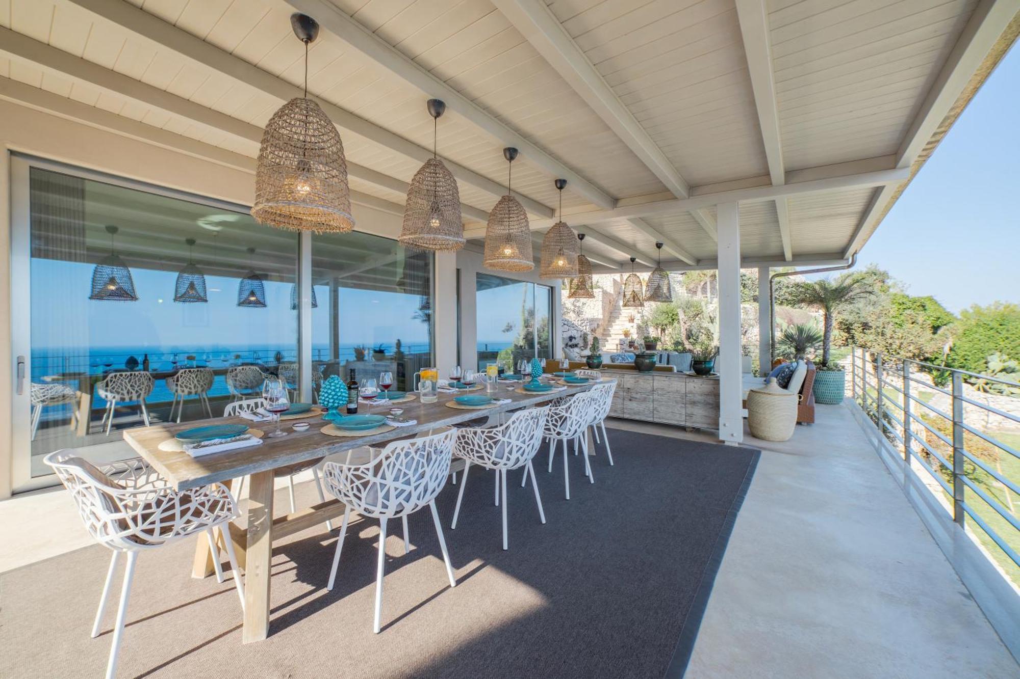 Villa Cliff Gagliano del Capo Luaran gambar